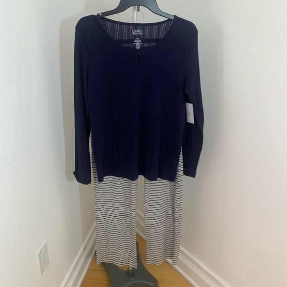 New Women’s Croft & Barrow Classic Sleep Set PJs - Picture 2 of 15